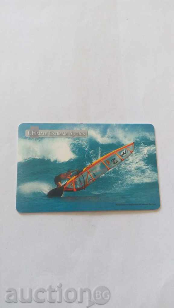 Calling Card Mobica Extreme surfer sport