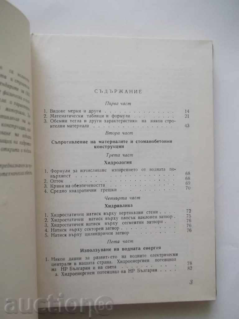 Watermarker's calendar-guide - A. Batkov 1963 with price 11.00 BGN | € 5.62