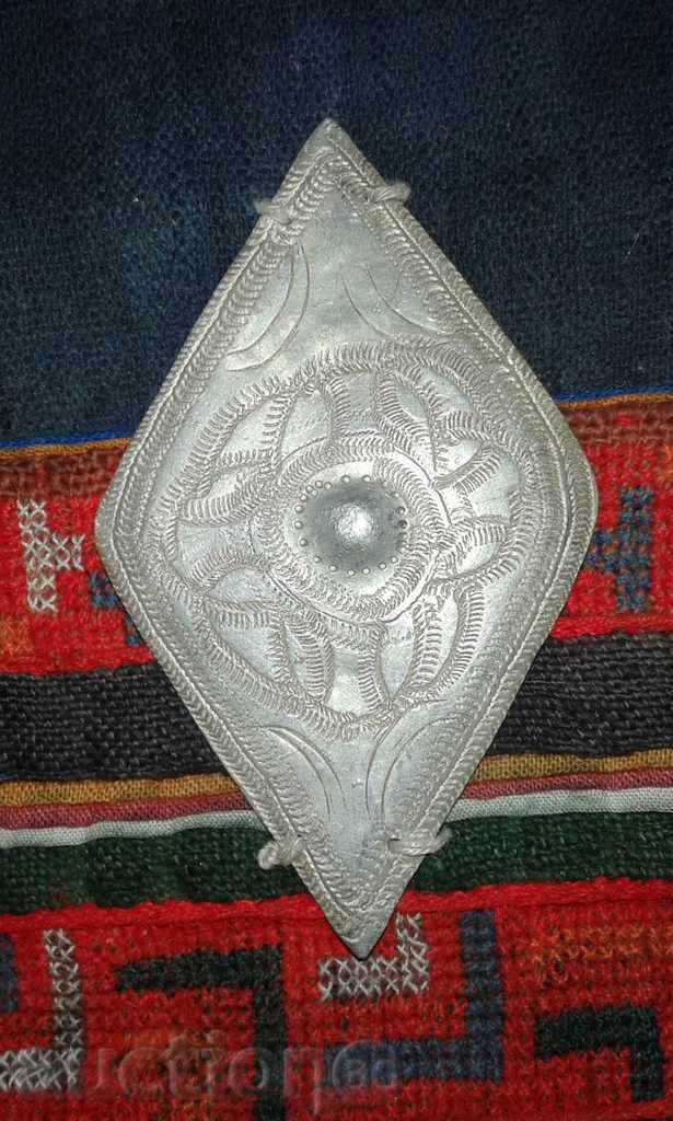 Delivery of old ethnography-embroidery-silver