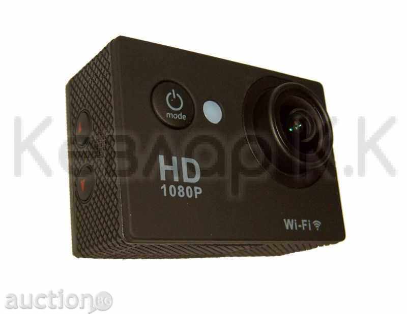 Спортна екшън камера FullHD 1080p WIFI