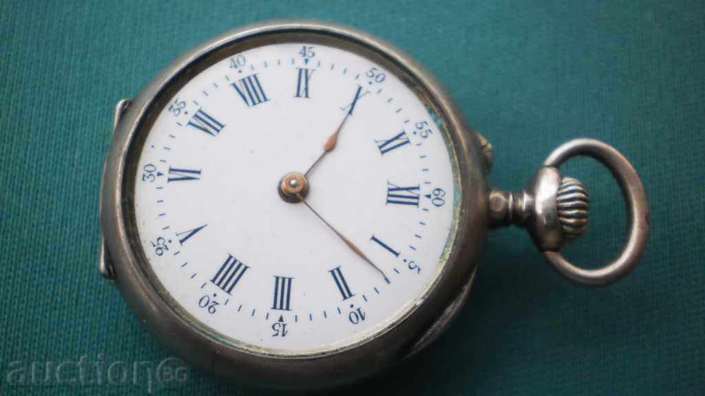Colectabila ceas de buzunar de argint - 5