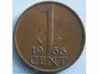 Olanda 1 cent 1966.