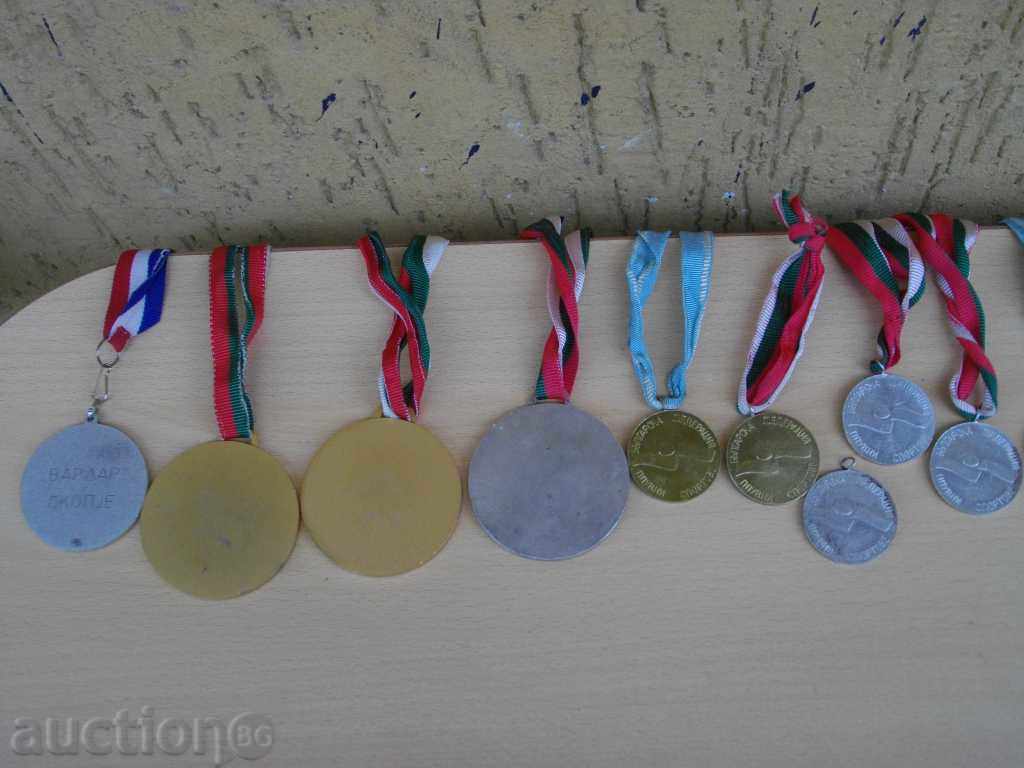 Lot of 18 pcs. medal of swimming sports - 6 Lot of 18 pcs. medal of swimming sports - 6