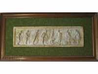 Italia (secolul al XVIII-lea). Un ornament de mormânt din zona Napoli.