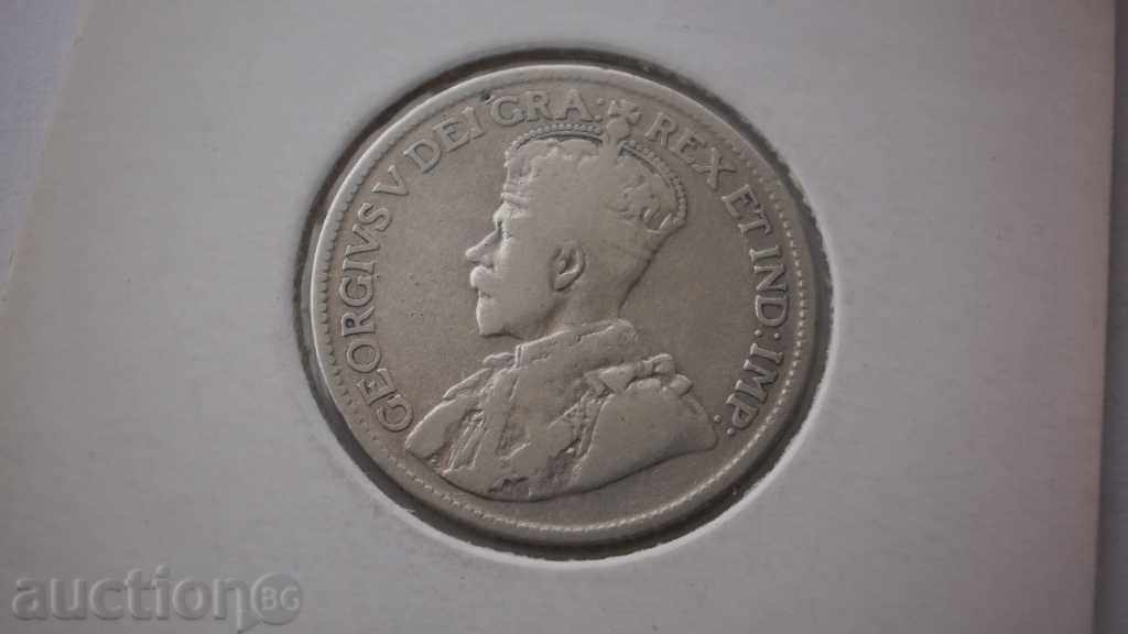 Newfoundland Silver 25 Centi 1917 moneda destul de rare cu preț € 17.90 | 35.01 BGN