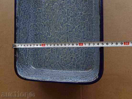 Enamelled tray, tray, enamel container - 7 Enamelled tray, tray, enamel container - 7