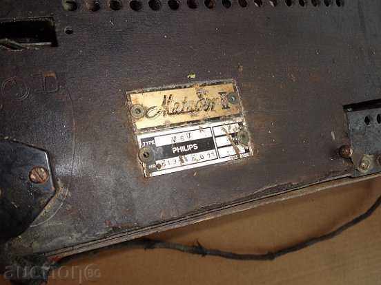 Delivery of Old Philips radio, radio set, lamp Delivery of Old Philips radio, radio set, lamp