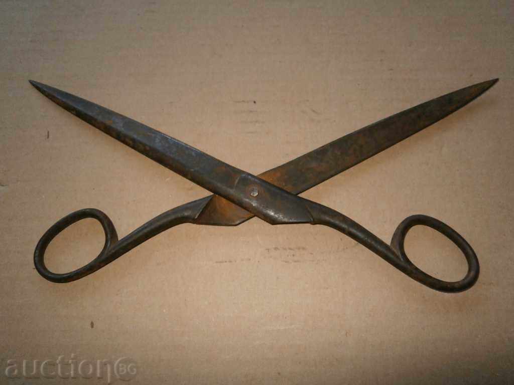 antique scissors with marking - 5 antique scissors with marking - 5