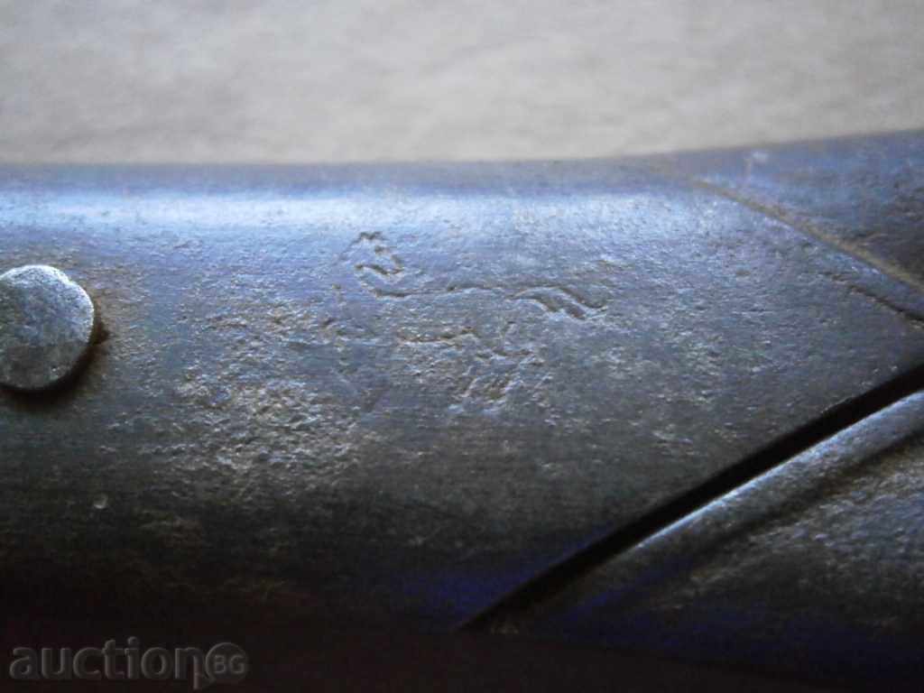 antique scissors with marking - 6 antique scissors with marking - 6