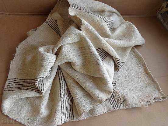 Old woven hemp cloth trail rug with price 49.00 BGN | € 25.05 Old woven hemp cloth trail rug with price 49.00 BGN | € 25.05