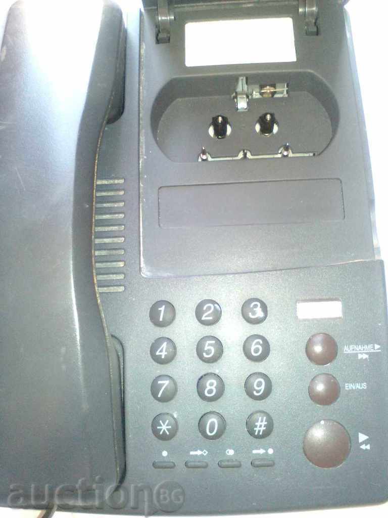 Auction  Phone with answering machine from the Socialist era