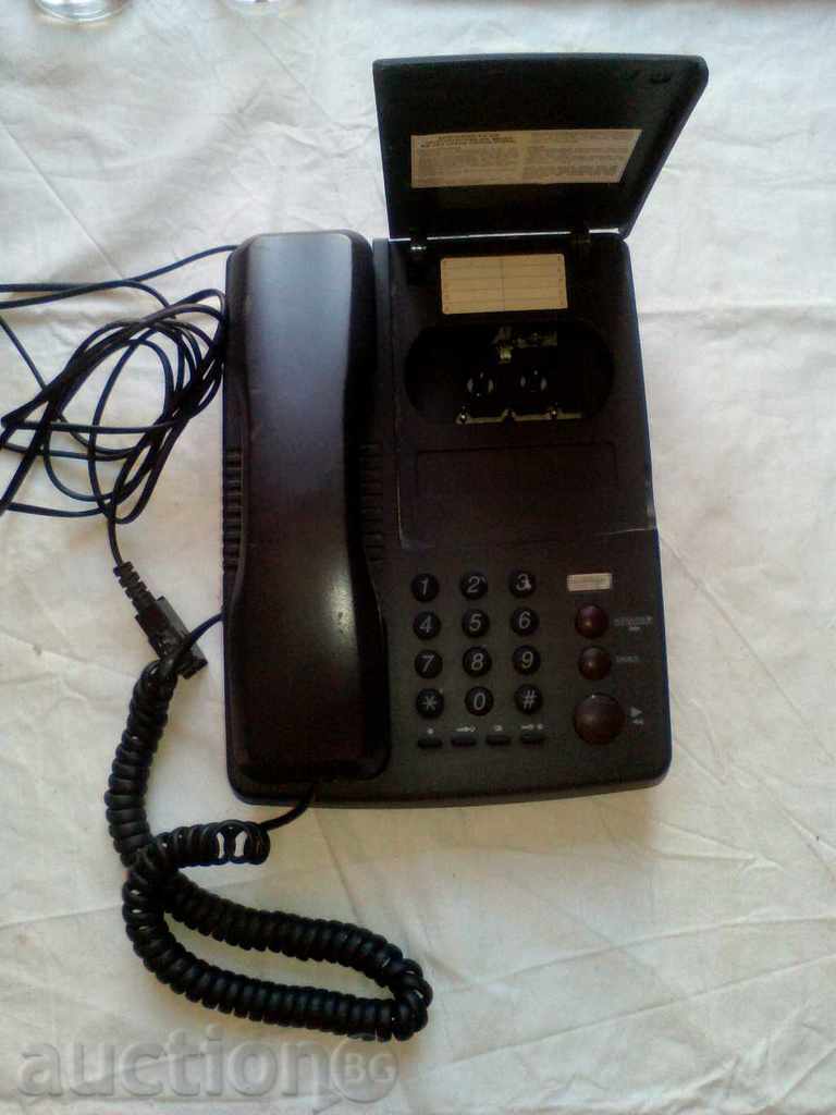 Phone with answering machine from the Socialist era