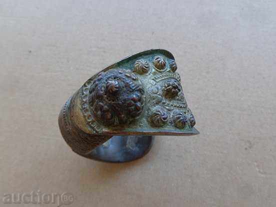 Revival silver bracelet slingshot, ornament, jewelry gilt - 7