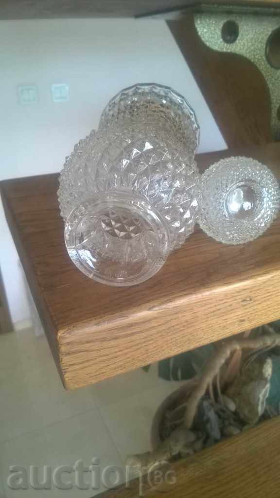 Παράδοση Μεγάλες γυάλινη φιάλη-κρυστάλλων για κονιάκ