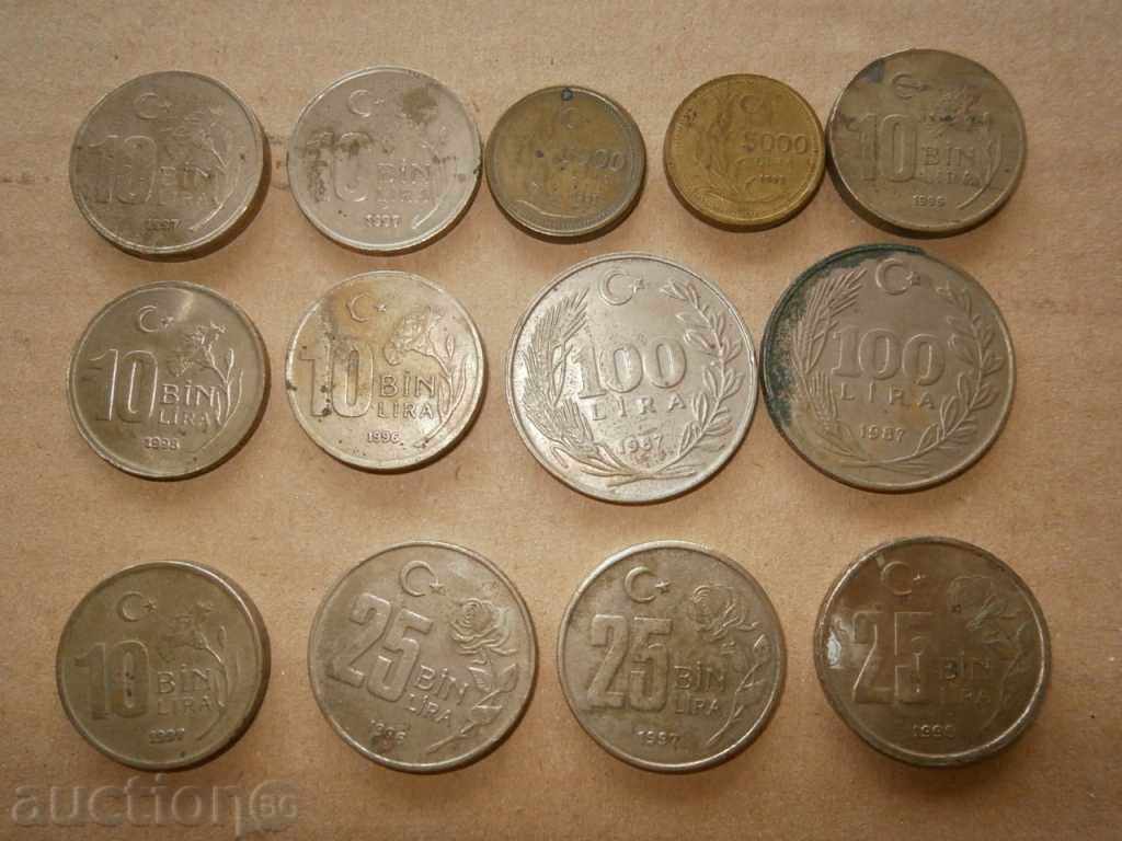 lot lot coins 1995 1996 1997 with price 10.00 BGN | € 5.11