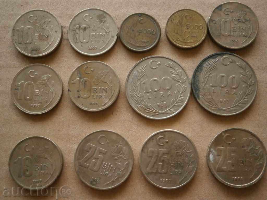 Auction  lot lot coins 1995 1996 1997
