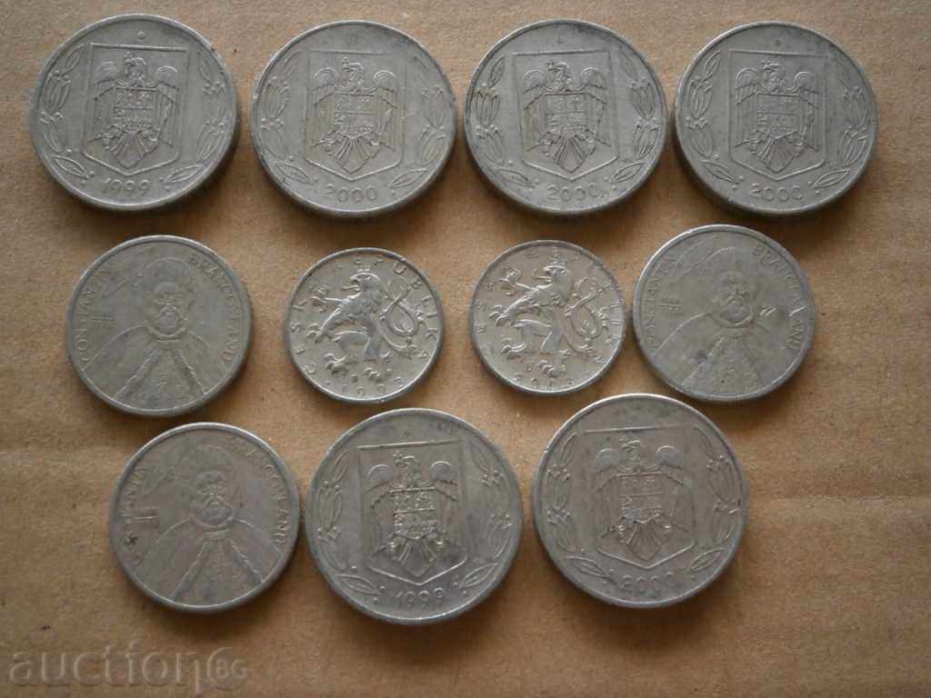Delivery of lot lot aluminum coins 500 LEI Delivery of lot lot aluminum coins 500 LEI