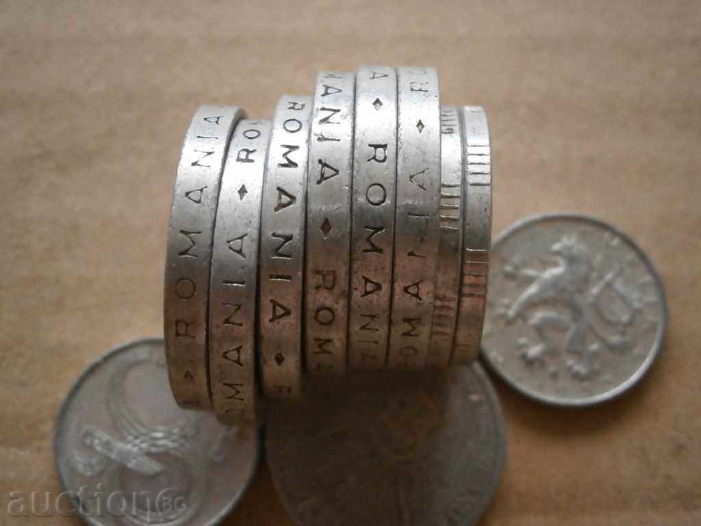 lot lot aluminum coins 500 LEI - 6 lot lot aluminum coins 500 LEI - 6