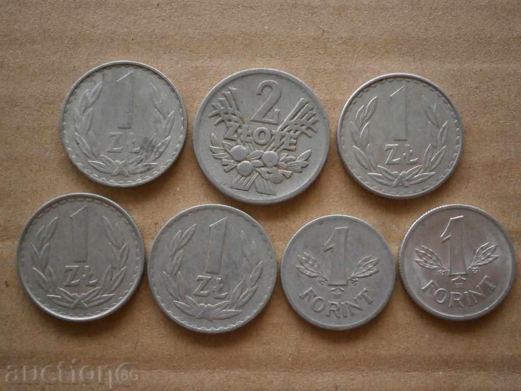 lot lot monede aluminiu 1958 1975 1978 1985 1987 forint cu preț 5.00 BGN | € 2.56 lot lot monede aluminiu 1958 1975 1978 1985 1987 forint cu preț 5.00 BGN | € 2.56
