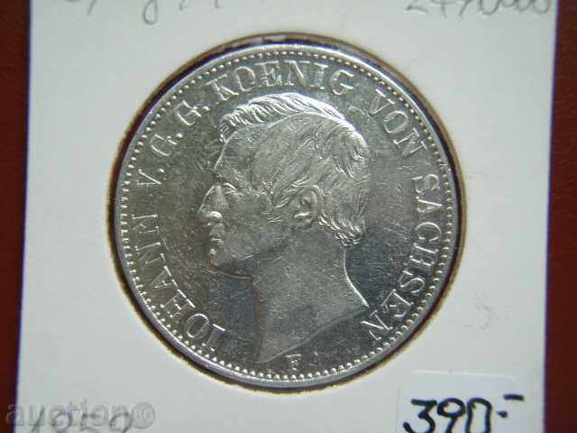 1 Thaler 1859 Germany (Saxony) / Saxony Germany - AU with price 319.89 BGN | € 163.56