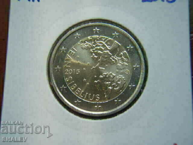2 euro 2015 Finland "Jean Sibelius" (1) Finland - (2 euro) with price € 6.59 | 12.89 BGN