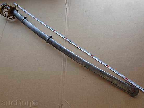 Турска бойна сабя кания шашка острие шпага палаш гард РТОВ - 7