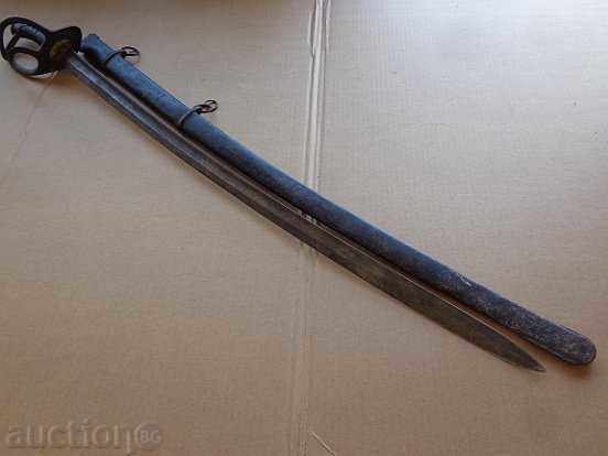 French sword fighting with a cane, checker blade sword sword guard - 6