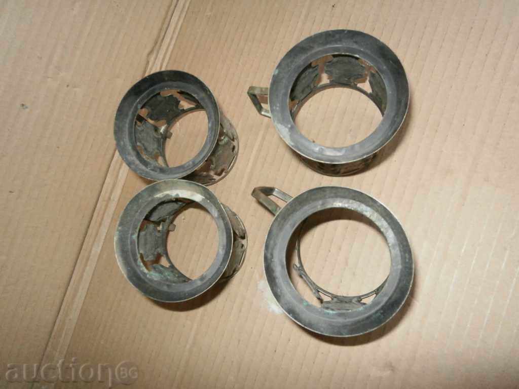 OLD RUSSIAN STANDARDS 4pcs - 6 OLD RUSSIAN STANDARDS 4pcs - 6