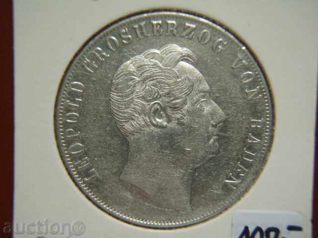 2 Gulden 1852 Baden (German States) / Germany - XF+ with price 377.89 BGN | € 193.21 2 Gulden 1852 Baden (German States) / Germany - XF+ with price 377.89 BGN | € 193.21