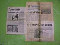 An interesting lot of newspapers