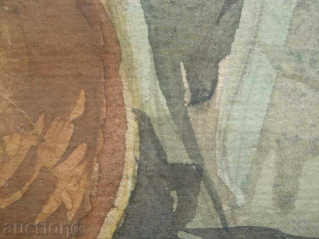 778 Unrecognized author MB Still life vessels watercolor P.40 / 24 cm with price 20.00 BGN | € 10.23 778 Unrecognized author MB Still life vessels watercolor P.40 / 24 cm with price 20.00 BGN | € 10.23