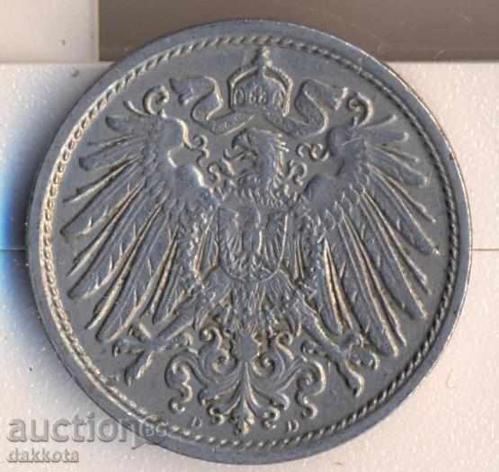 Germania 10 pfenigi 1912d cu preț € 2.00 | 3.91 BGN Germania 10 pfenigi 1912d cu preț € 2.00 | 3.91 BGN