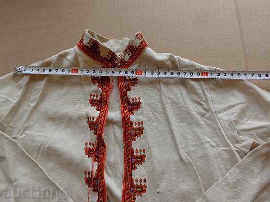 Children's woven shirt with Bulgarian embroidery folk costume embroidery - 5
