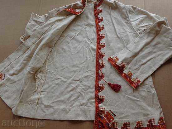 Children's woven shirt with Bulgarian embroidery folk costume embroidery - 6