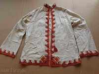 Children's woven shirt with Bulgarian embroidery folk costume embroidery