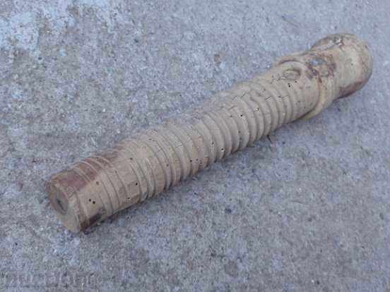 Old wood screw wooden from the clamp primitive - 6 Old wood screw wooden from the clamp primitive - 6