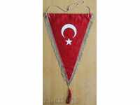 Flag of the Athletics Federation of Turkey, very large