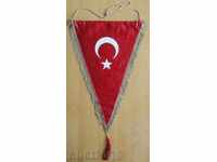 Flag of the Athletics Federation of Turkey, very large