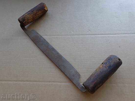 Old forged ruff tool wrought iron wooden planer - 7 Old forged ruff tool wrought iron wooden planer - 7
