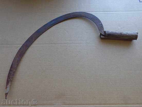 A hand forged bark bolt blade