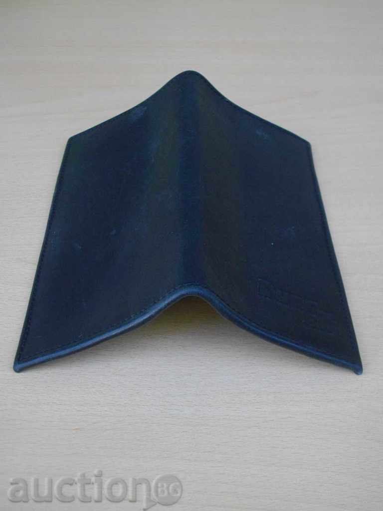 Accessory from leather for business cards and other documents of "Dunarit" with price 10.00 BGN | € 5.11 Accessory from leather for business cards and other documents of "Dunarit" with price 10.00 BGN | € 5.11