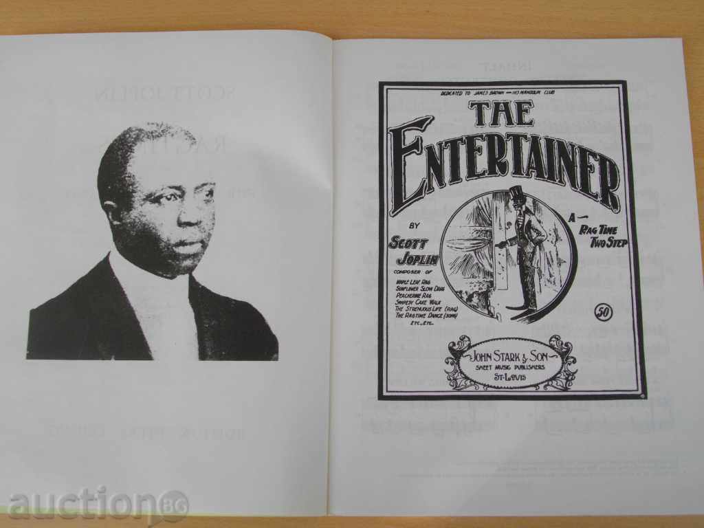 Аукцион Книга "RAGTIMES FÜR KLAVIER - I - SCOTT JOPLIN" - 92 стр. Аукцион Книга "RAGTIMES FÜR KLAVIER - I - SCOTT JOPLIN" - 92 стр.