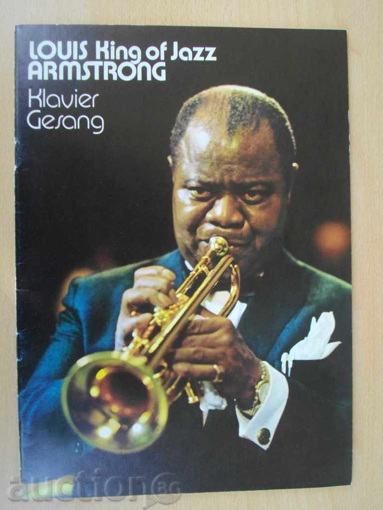 Book "King of Jazz-LOUIS ARMSTRONG-Klavir Gesang" - 32 pages