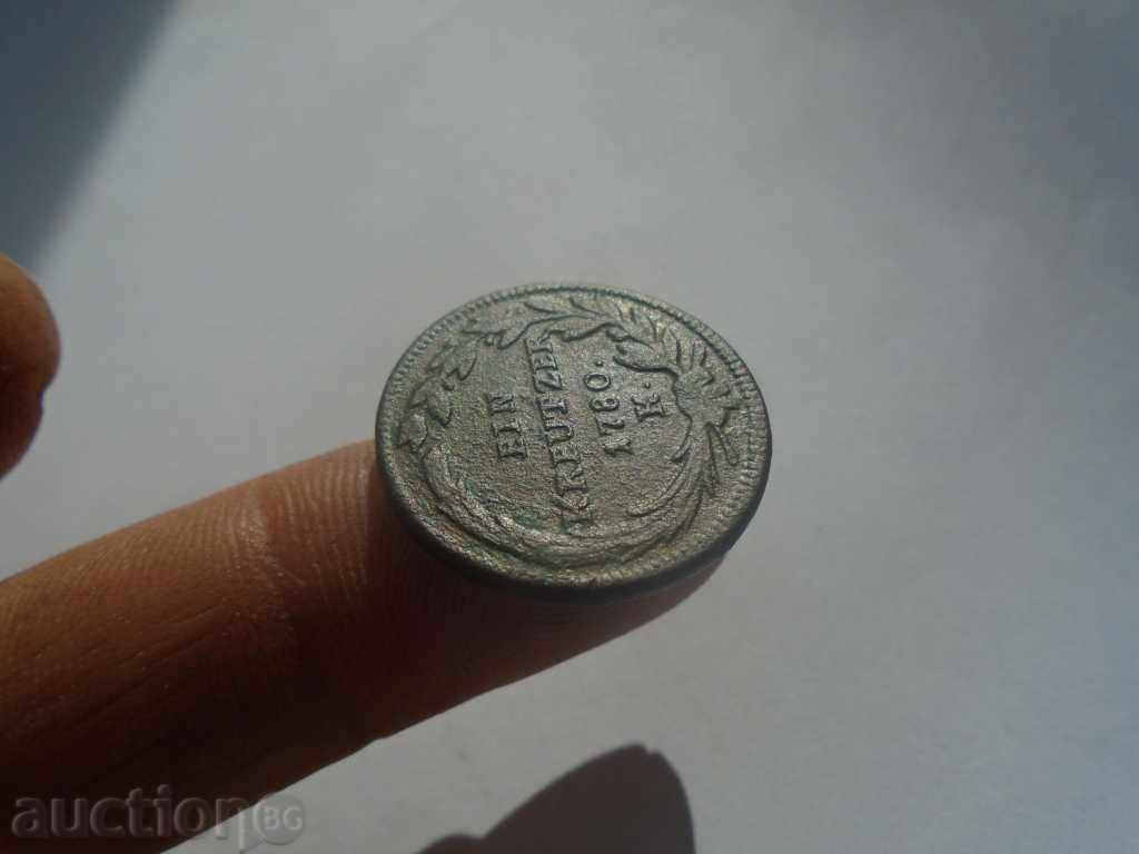 Auction EIN KREUTZER 1780. K. Auction EIN KREUTZER 1780. K.