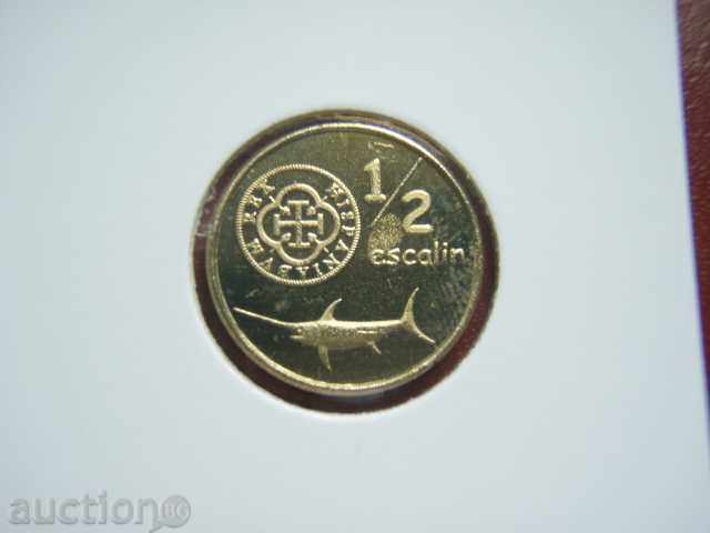 1/2 Escalin 2013 Tortuga Island (Остров Тортуга) - Unc 1/2 Escalin 2013 Tortuga Island (Остров Тортуга) - Unc