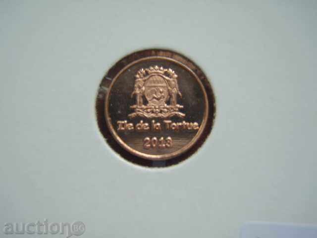 1/10 Escalin 2013 Tortuga Island - Unc με τιμή 11.89 BGN | € 6.08 1/10 Escalin 2013 Tortuga Island - Unc με τιμή 11.89 BGN | € 6.08