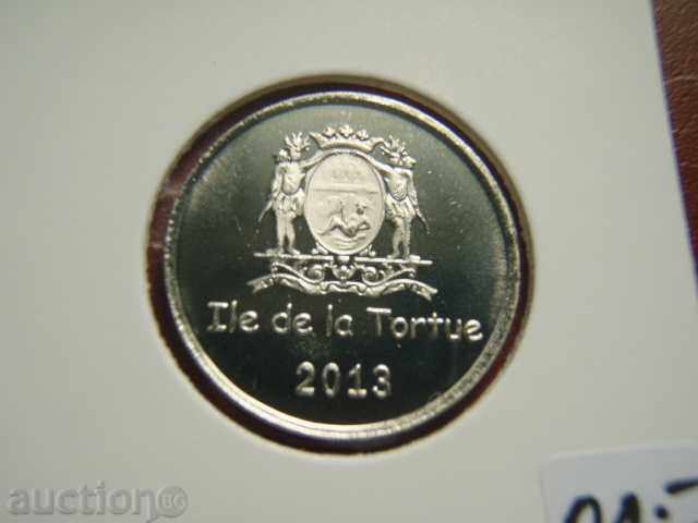 2 Escalins 2013 Tortuga Island - Unc with price 18.49 BGN | € 9.45 2 Escalins 2013 Tortuga Island - Unc with price 18.49 BGN | € 9.45