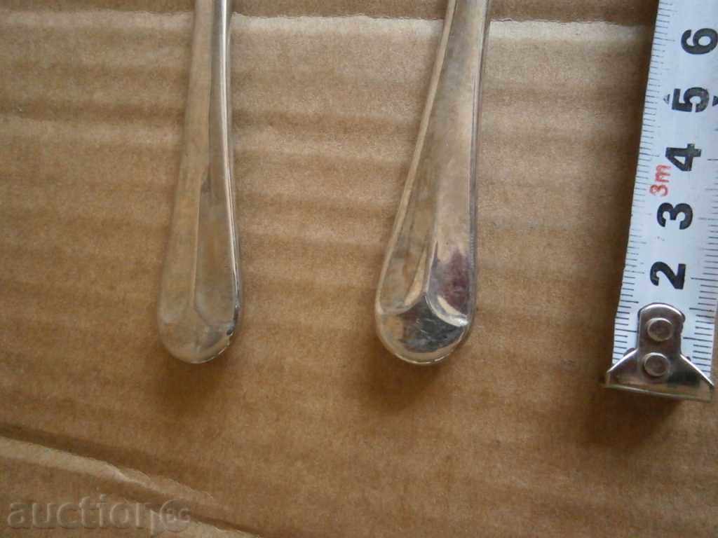 ΔΥΟ κουταλιές σαλάτας ρετρό vintage - 5