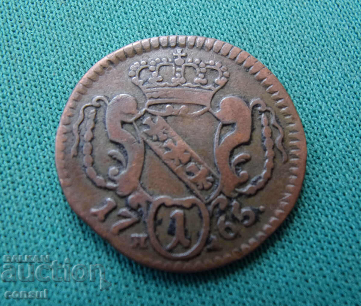 Tirol-Lorena ON Sala 1 Pfennig 1765 Rar cu preț € 20.45 | 40.00 BGN