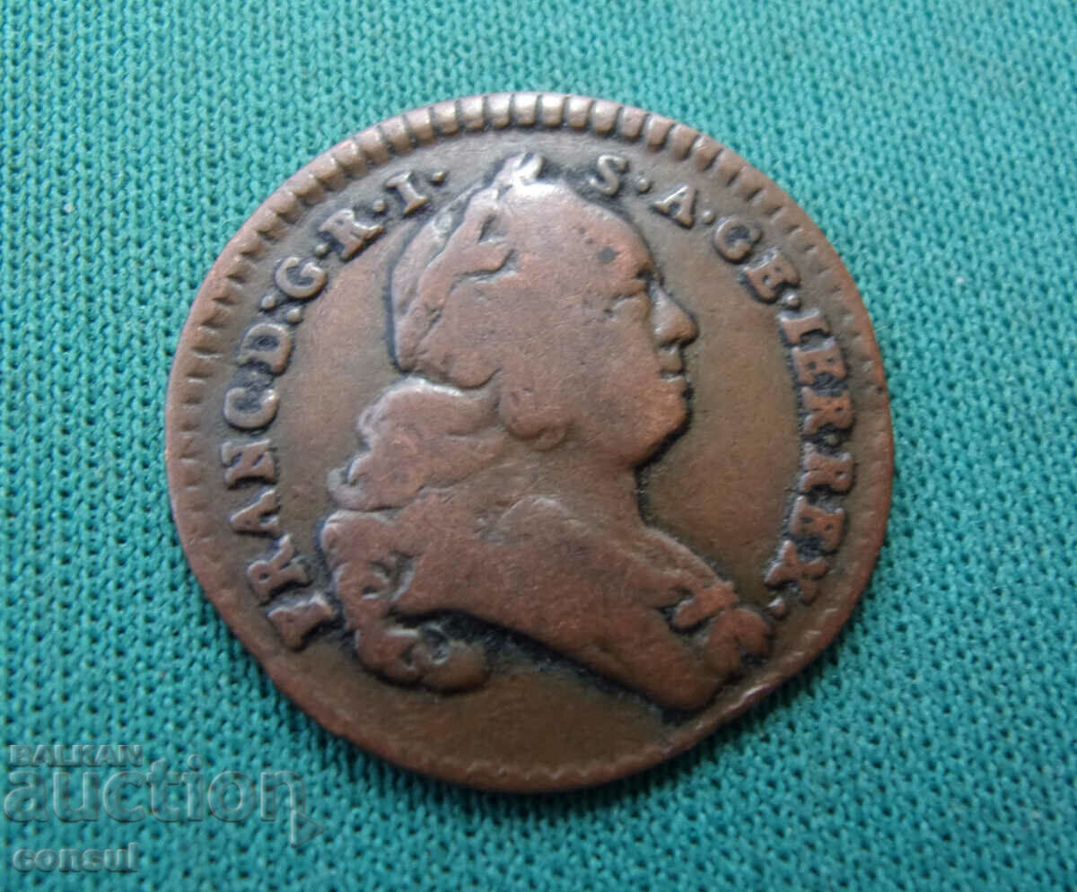 Tyrol-Lorraine ON Hall 1 Pfennig 1765 Rare